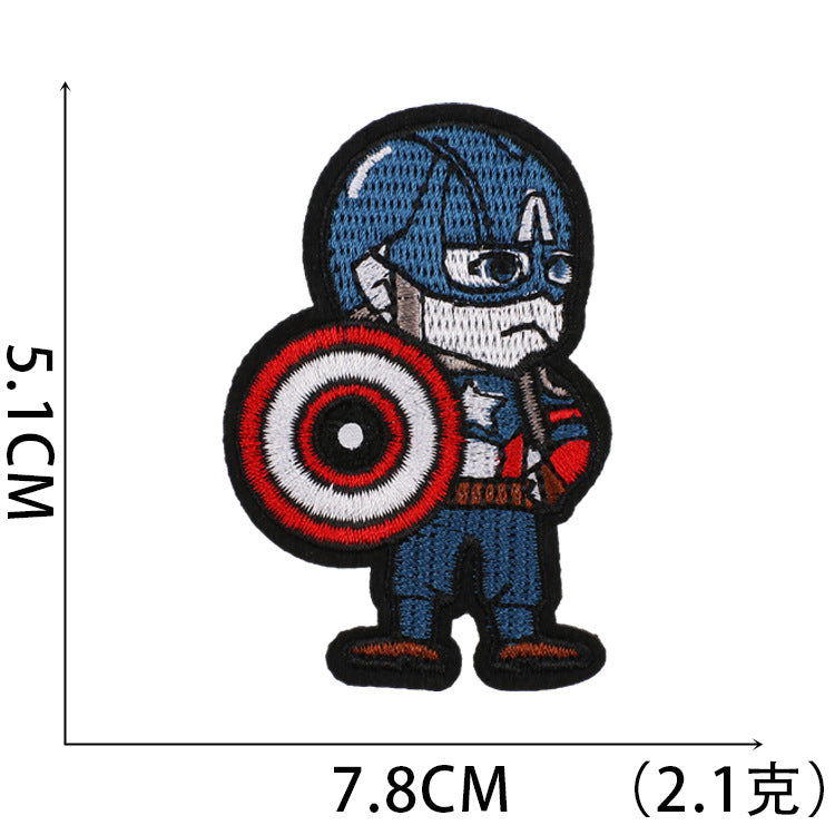 Wholesale Polyester Cartoon Embroidered Patch Iron On Dinosaur Badge For Clothing OLY Exclusive