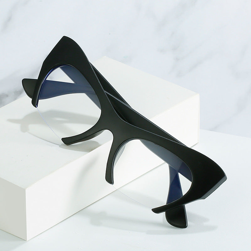 Wholesale Half-frame Cat-eye Glasses