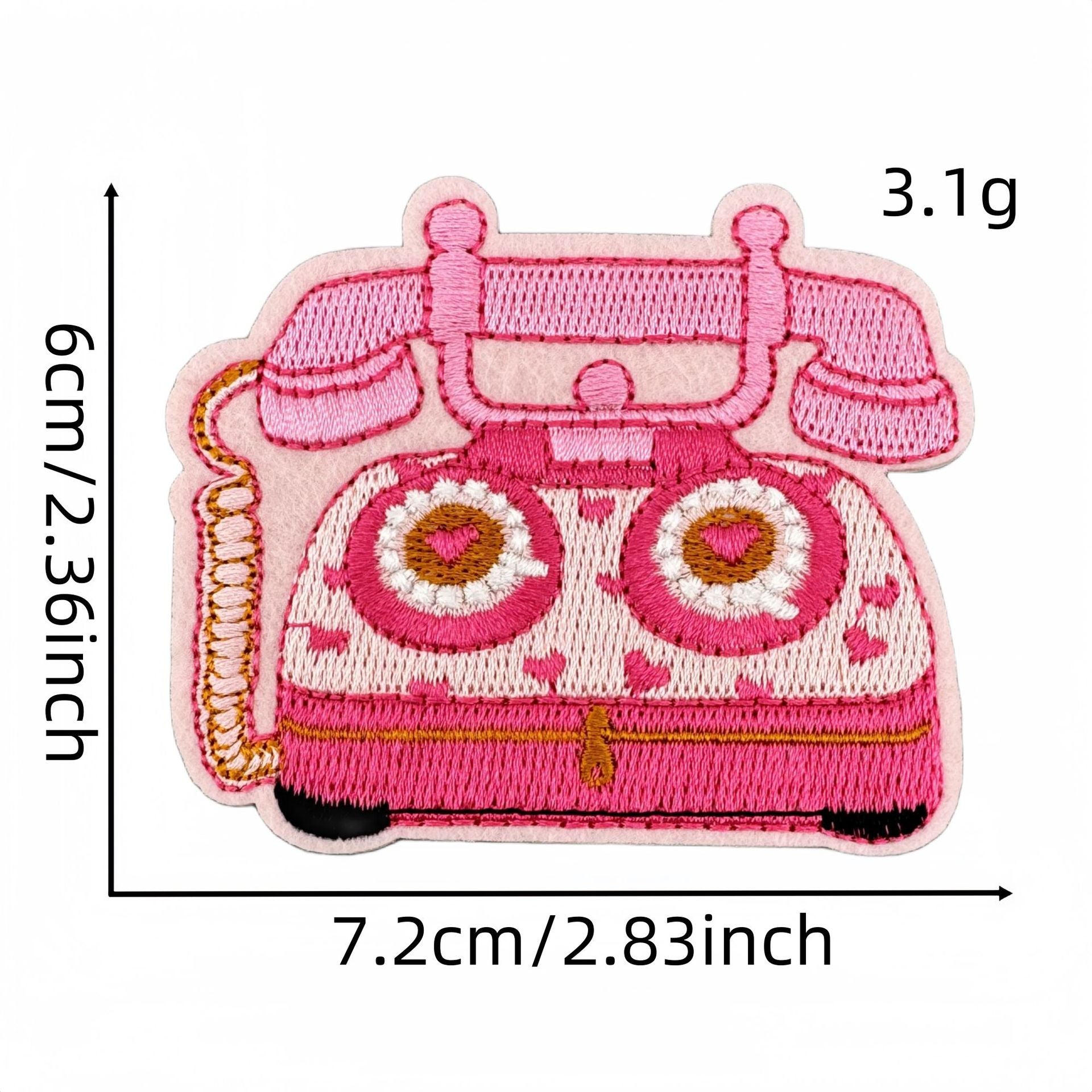 Wholesale Valentine' s Day Pink Love Cartoon Embroidery DIY Patches