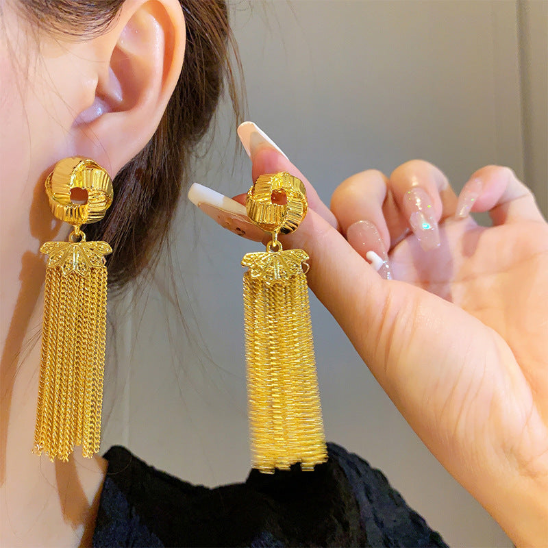 Wholesale 925 Silver Needle Crystal Flower Vintage Earrings