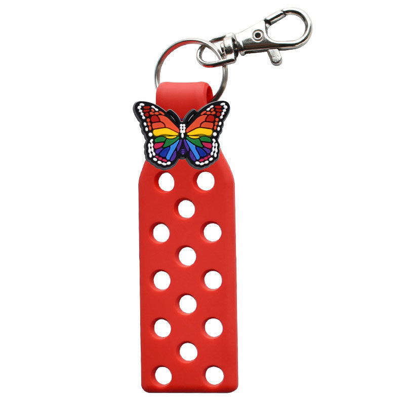 Placa de llave del zapato de bricolaje de mariposa al por mayor