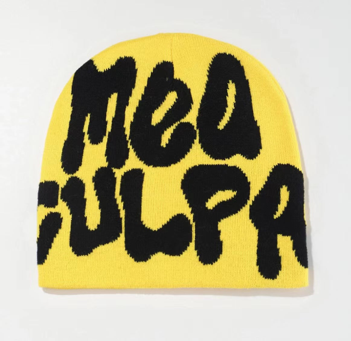 Wholesale Autumn and Winter Alphabet Jacquard Acrylic Beanie