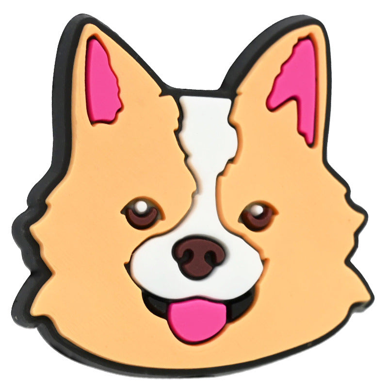 Wholesale   Random 100pcs/pack  Cartoon dog bead  Focal Beads