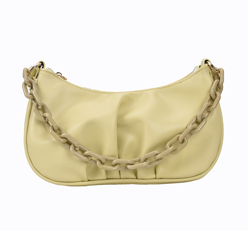 Wholesale PU Pleated Cloud Bag