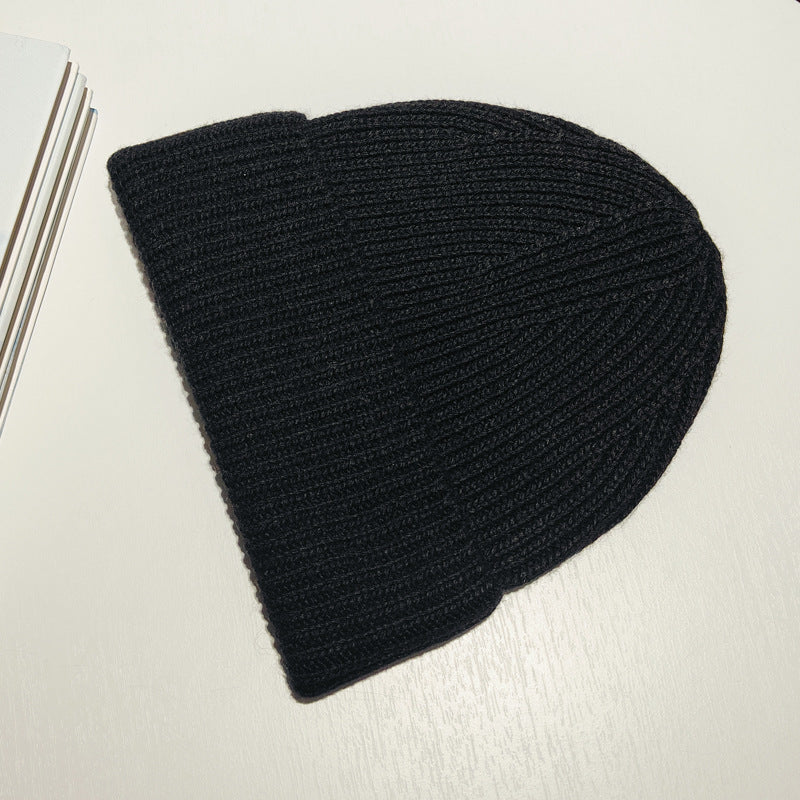 Wholesale Knitted Loose Thick Wool Hat