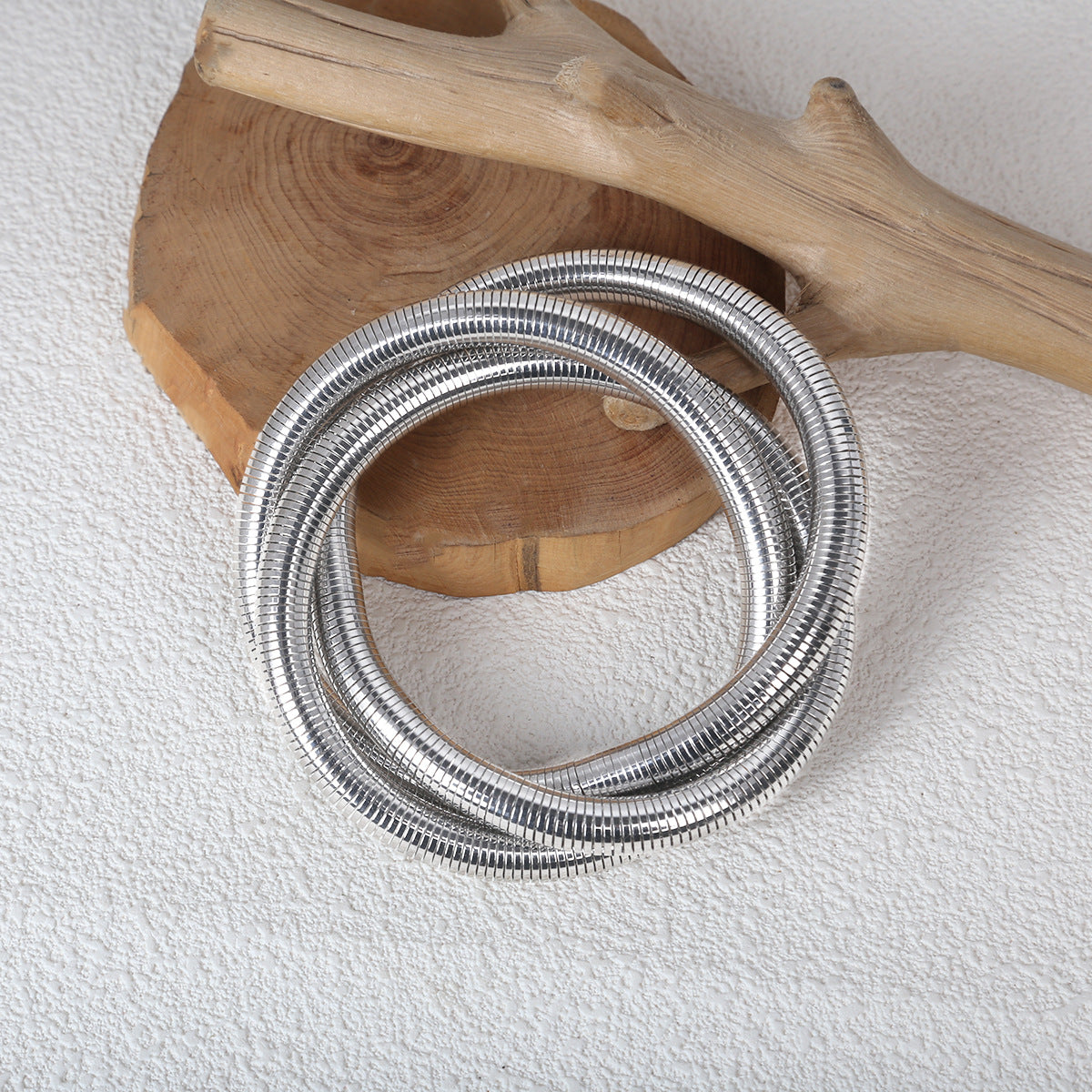 Wholesale  multi-layer elastic irregular winding bracelet