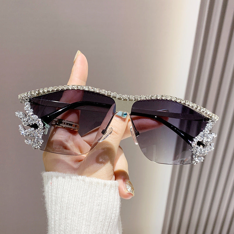 Wholesale Metal Diamond Sunglasses