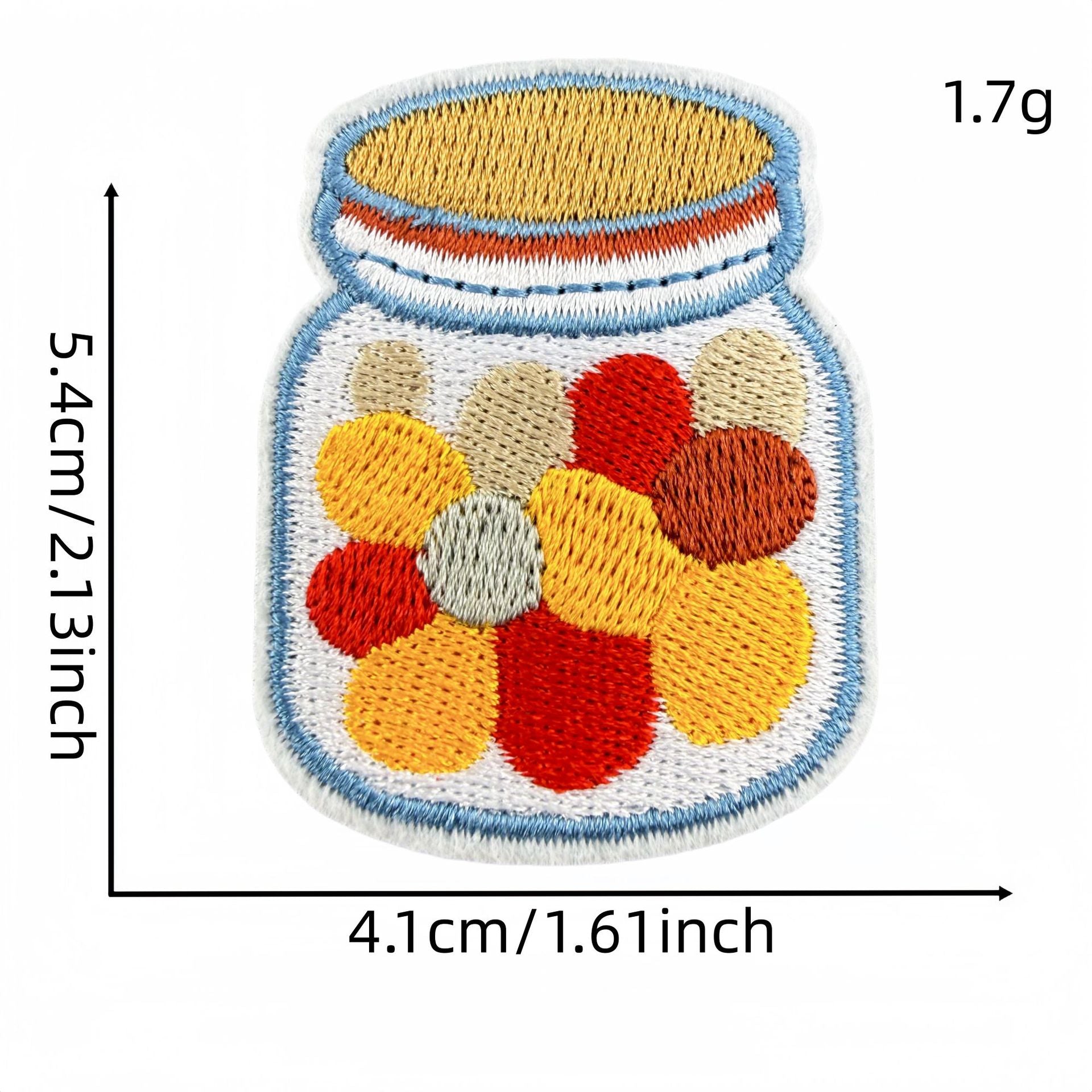 Wholesale 32Pc Home Theme Iron On Embroidered Patches DIY Sewing Decorative Appliques For Clothing Bags And Home Decor