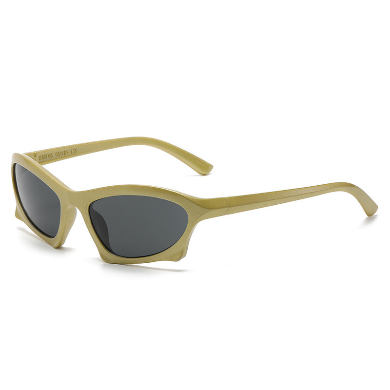 Wholesale Y2K Shaped Polygon PC Sunglasses