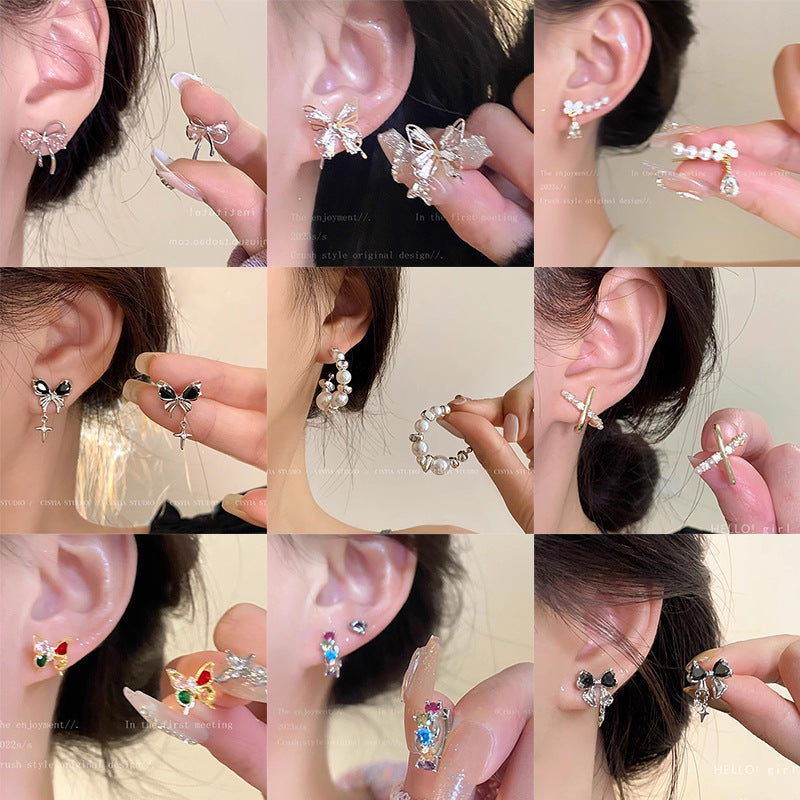 Wholesale Vintage Simple Pearl Earrings