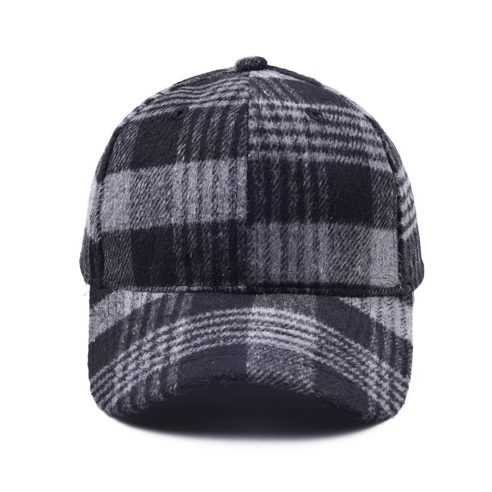 Wholesale Christmas Plaid Baseball Caps