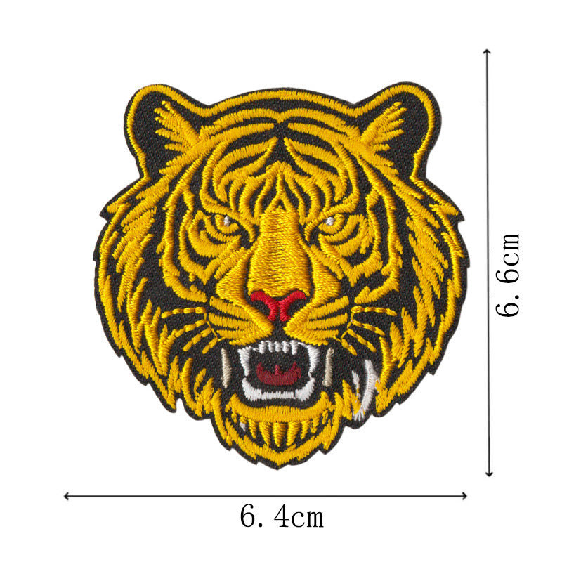 Wholesale Retro Warrior Embroidered Patch Set 14Pcs Adhesive Craft Patches For Clothing Bags Hats Decorative DIY Accessory