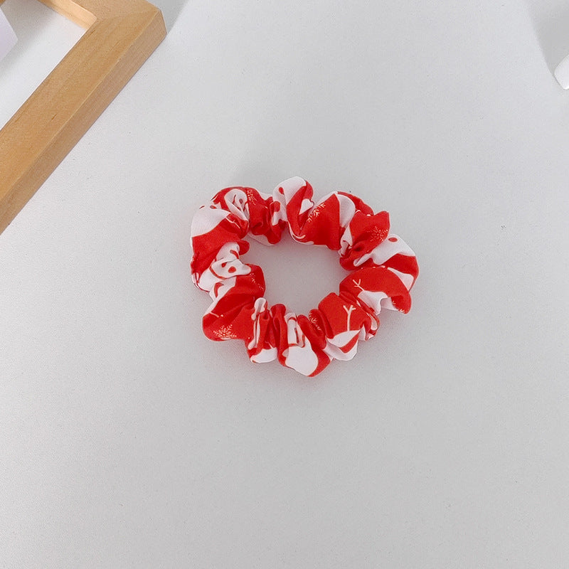 Wholesale Christmas new large and small intestine hair ring hair rope hair band