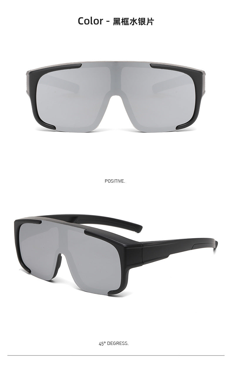 Wholesale Cycling anti-wind and sand wearable myopia glasses anti-UV mountaineering Sunglasses