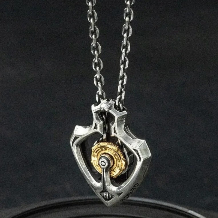 Wholesale Cool mechanical movable pendant necklace