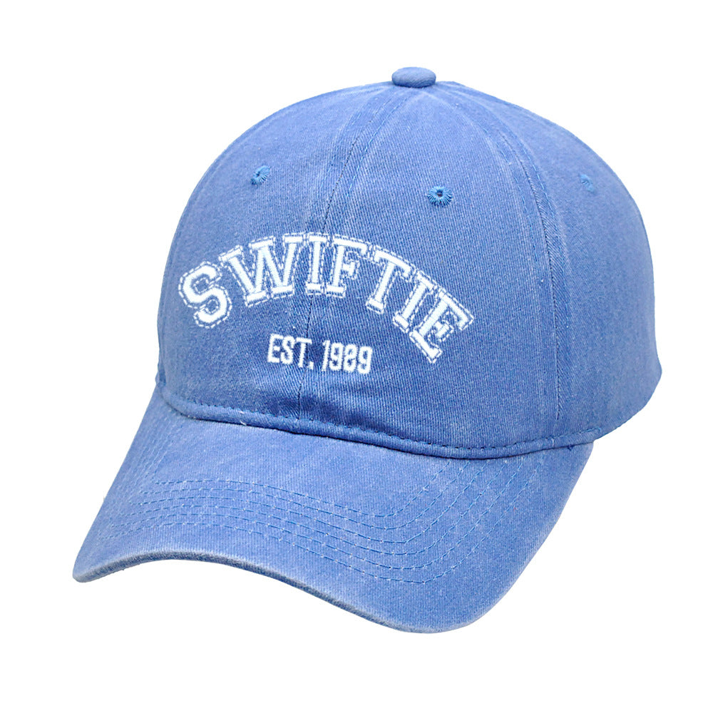 Wholesale Taylor Swift Embroidered 1989 Letters Vintage Baseball Cap