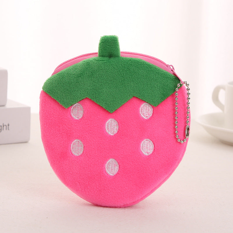 Wholesale Polyester Fruit Series Coin Purse