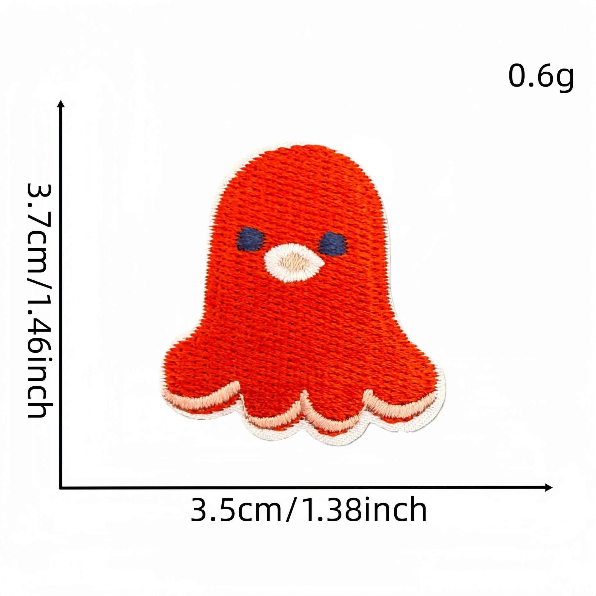 Wholesale Cartoon Salmon Sushi Iron On Embroidery Patch Fashion Decorative Clothing Accessory For DIY Craft And Party Gift Resale