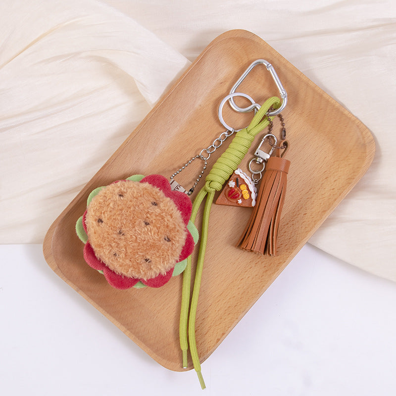 Wholesale Plush Cherry Cake Doll Bag Pendant