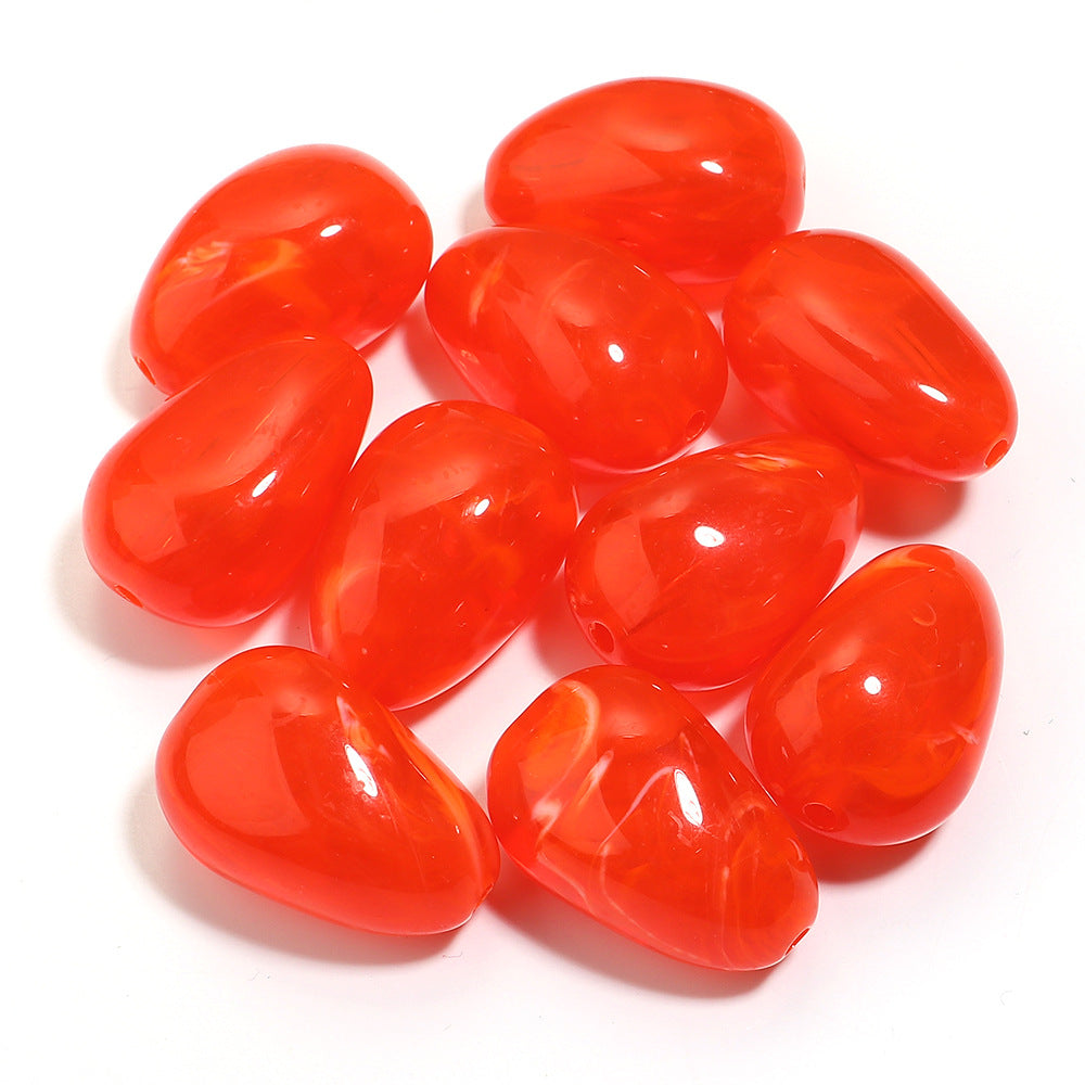 Wholesale 10pcs Cloud Straight Hole Beads  DIY  Accessories Beads