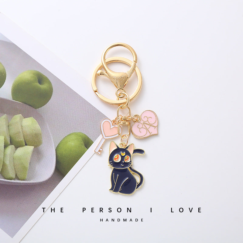 Wholesale Cute Unicorn Pony Rainbow Keychain