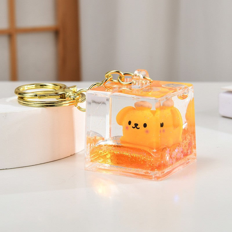 Wholesale Acrylic   Sand Keychain