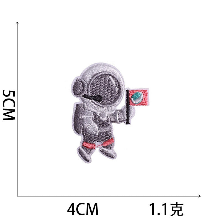 Wholesale Stylish Embroidered Iron On Patches With Unicorn Pegasus Astronaut And Rocket Designs For Casual Clothing And Craft Supply Boutique Resale