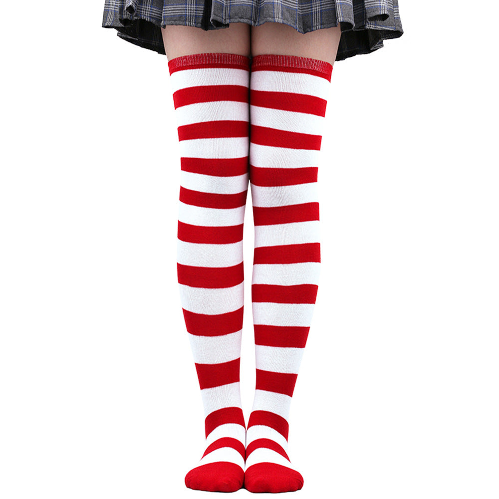 Wholesale Christmas Halloween Striped Stockings