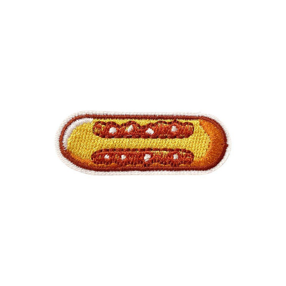 Wholesale Cute Food Embroidered Patch For Clothes Milk Tea Cake Snack Applique Fashion Accessory For DIY Decor