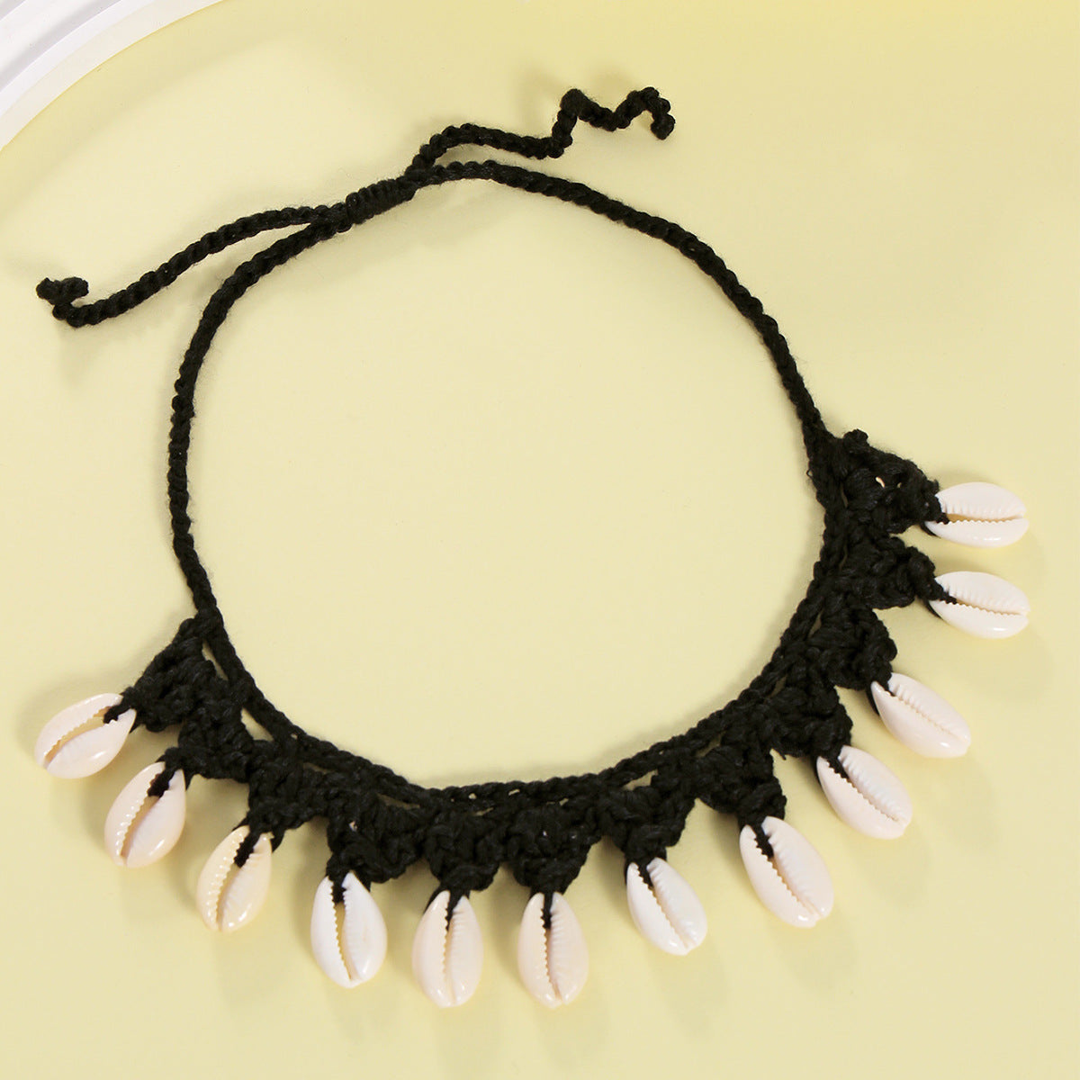 Wholesale Bohemian Seaside Holiday Style Beach Shell Pendant Beaded Necklace