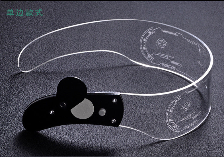 Wholesale LED Lights Glow Future Technology Sense Bar Disco Flashing Glasses