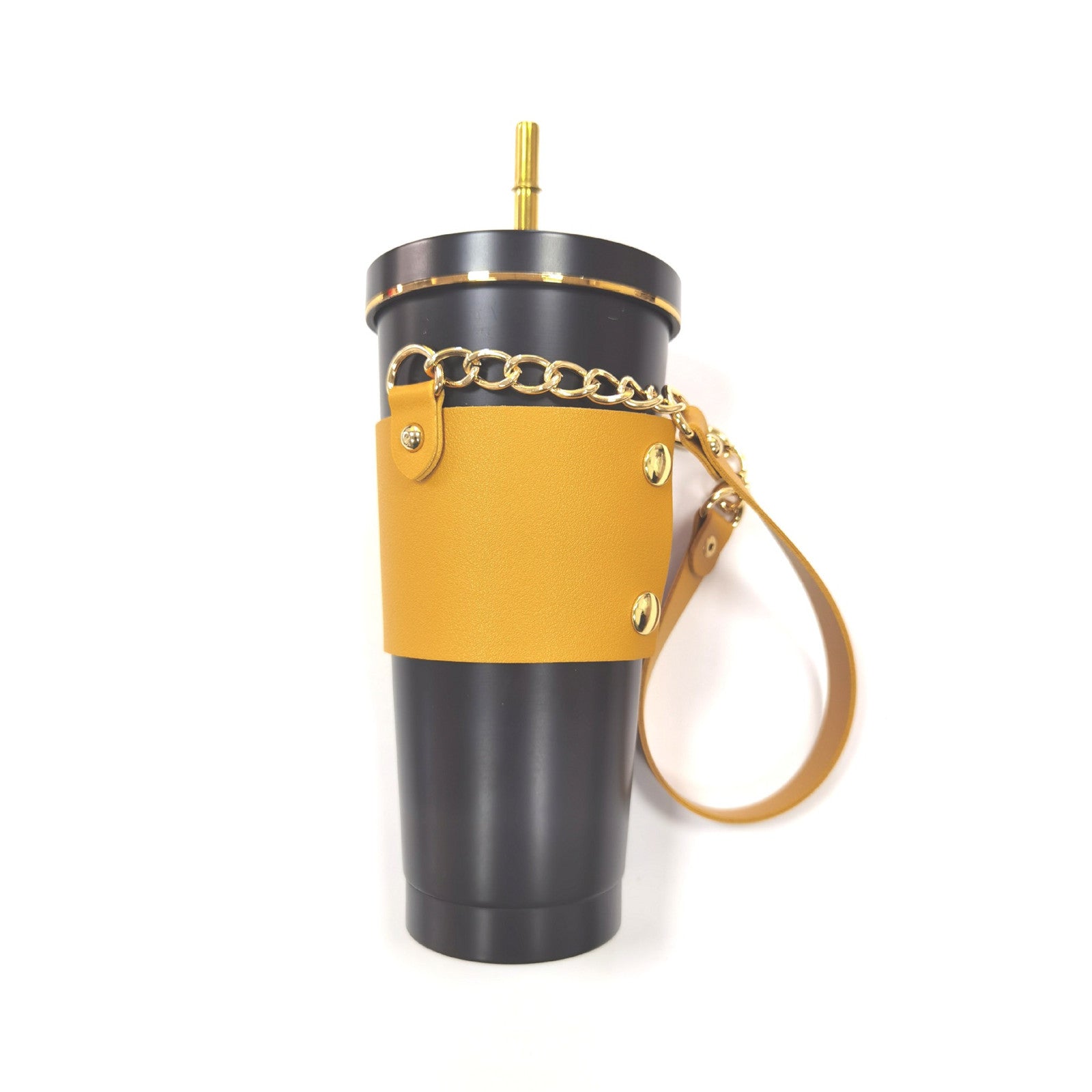 Wholesale Portable Leather PU Cup Holder