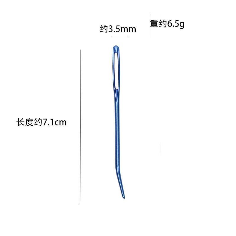 Wholesale 25pcs Household Pointed Hand Sewn Blunt Head Gold Tail Sewn Quilt Cross Stitch Sewing Needle