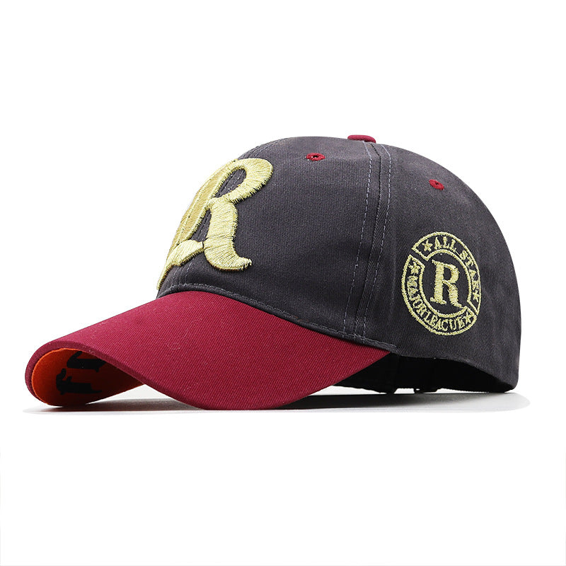 Wholesale Breathable Hard Top 3D Letter Embroidery Sun Hat