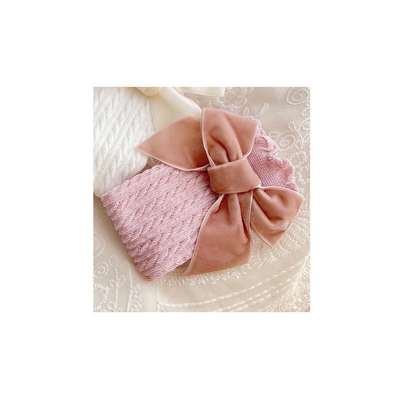 Wholesale Bow Knot Lace Baby Knee Medium Length Sock Chemical Fiber Sock