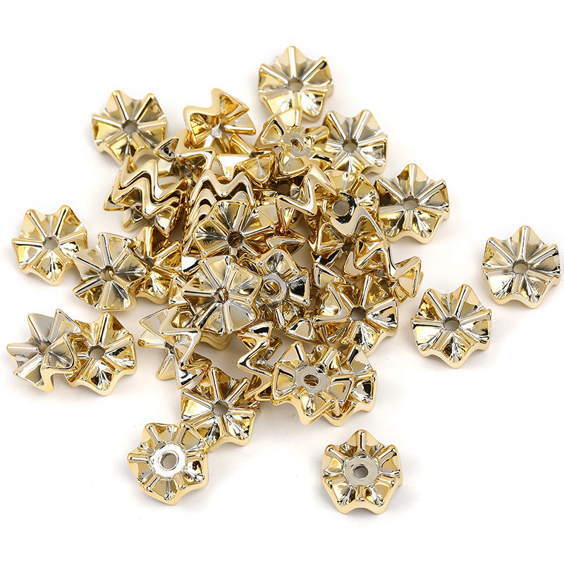 Wholesale 200pcs Acrylic Wave Pattern Stacking Rings Diy Beaded Pen Jewelry Accessories Spacer