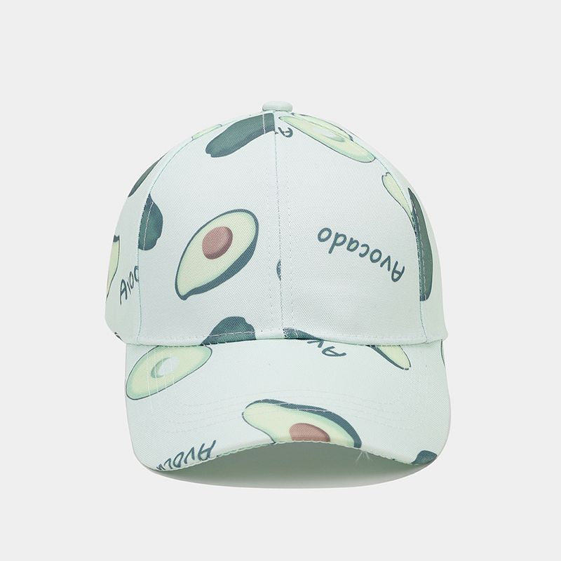 Wholesale Polyester Avocado Pattern Baseball Cap