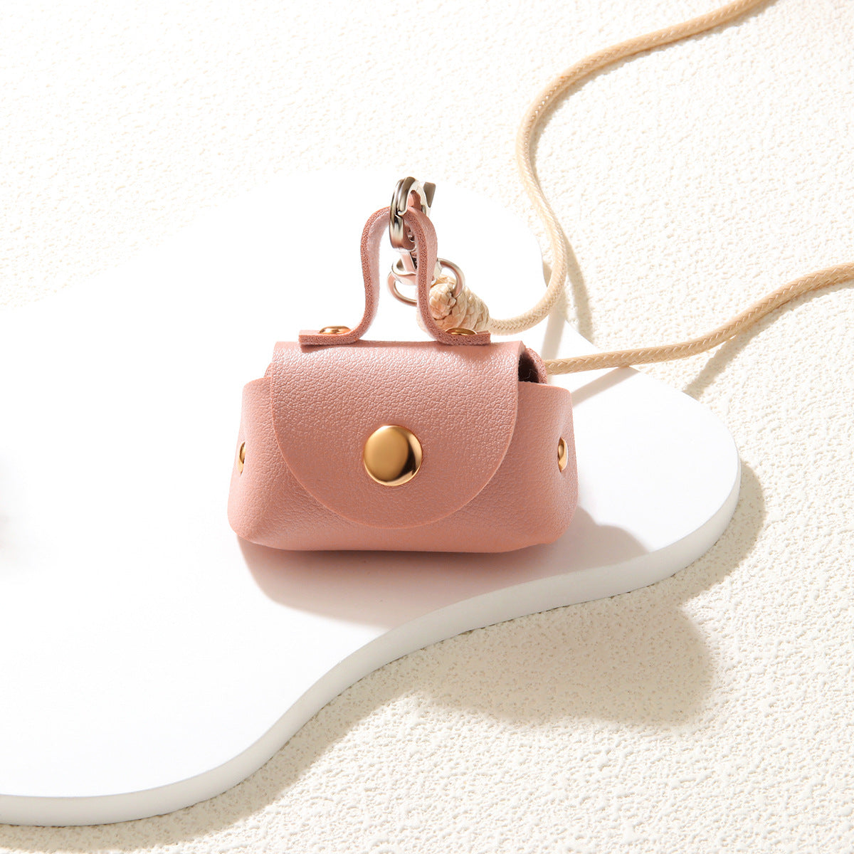 Wholesale Small and Cute Leather Coin Purse Necklace