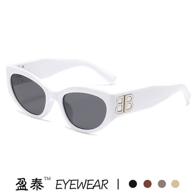 Wholesale Retro cat-eye high-end glasses