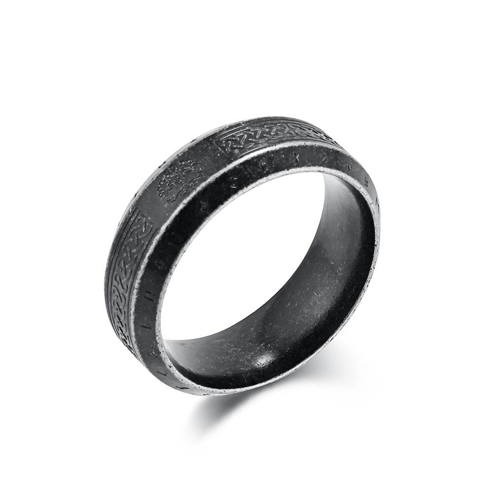 Wholesale Tree of Life Stainless Steel Ring