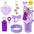 Wholesale Valentine's Day Love Hair Ball Pendant Silicone Cup Cover Bow Straw Plug Couple Heart-shaped Keychain