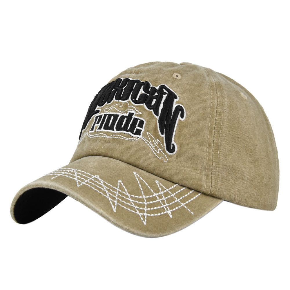 Gorra de béisbol bordada de algodón algodón al por mayor