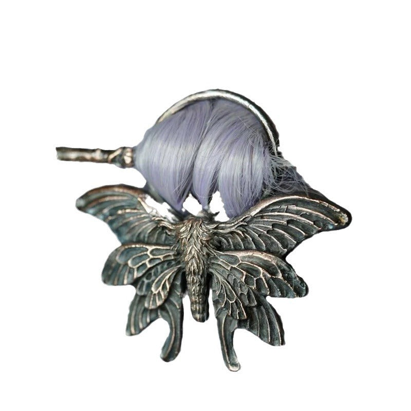 Wholesale Gothic retro creative moth insect hairpin personality hairpin