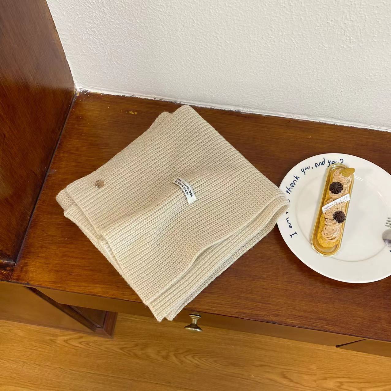 Wholesale Multicolor Knitted Wool Scarf