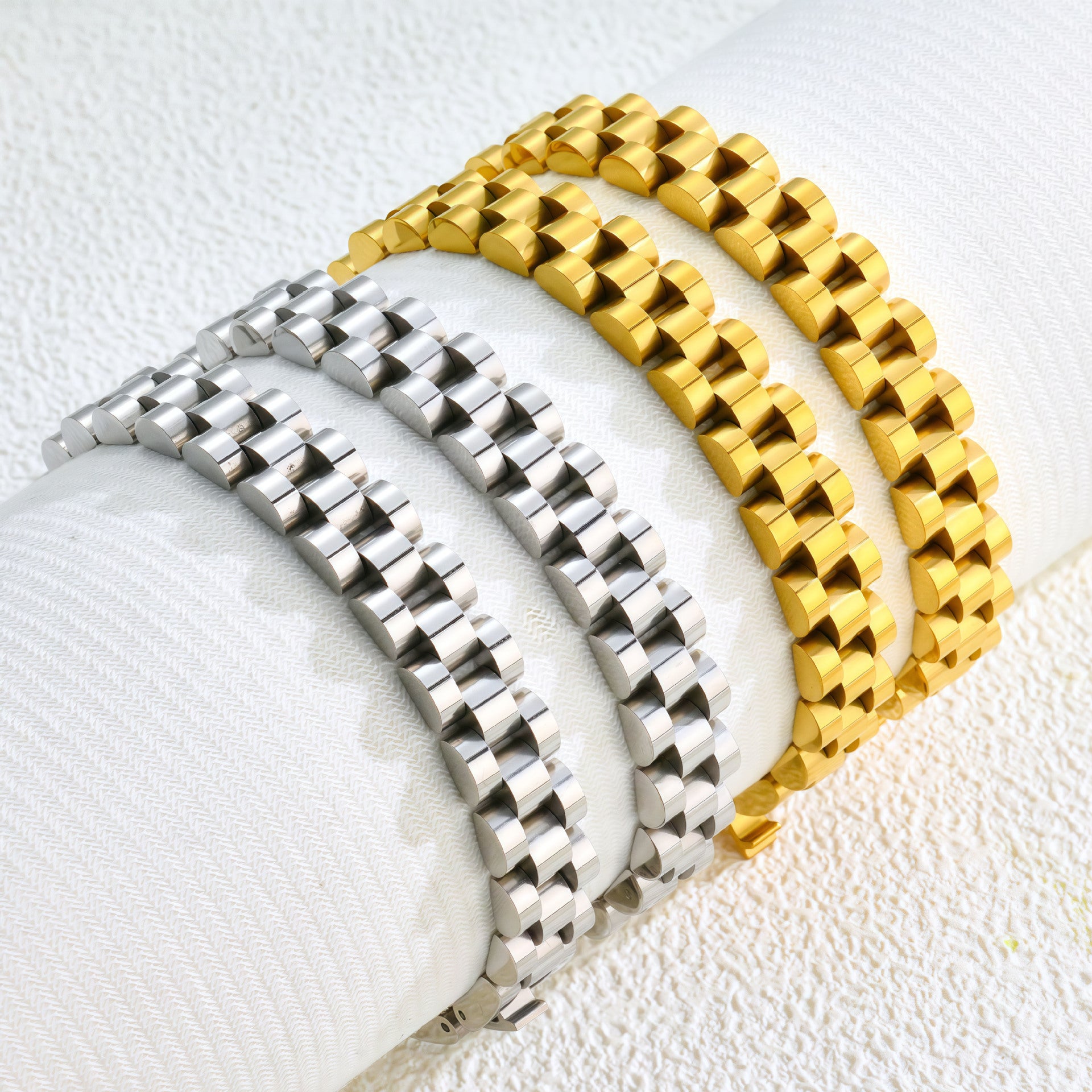 Wholesale Watch strap design titanium steel bracelet