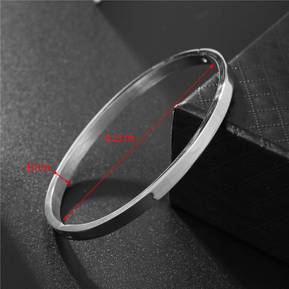 Wholesale Titanium steel gold-plated bracelet