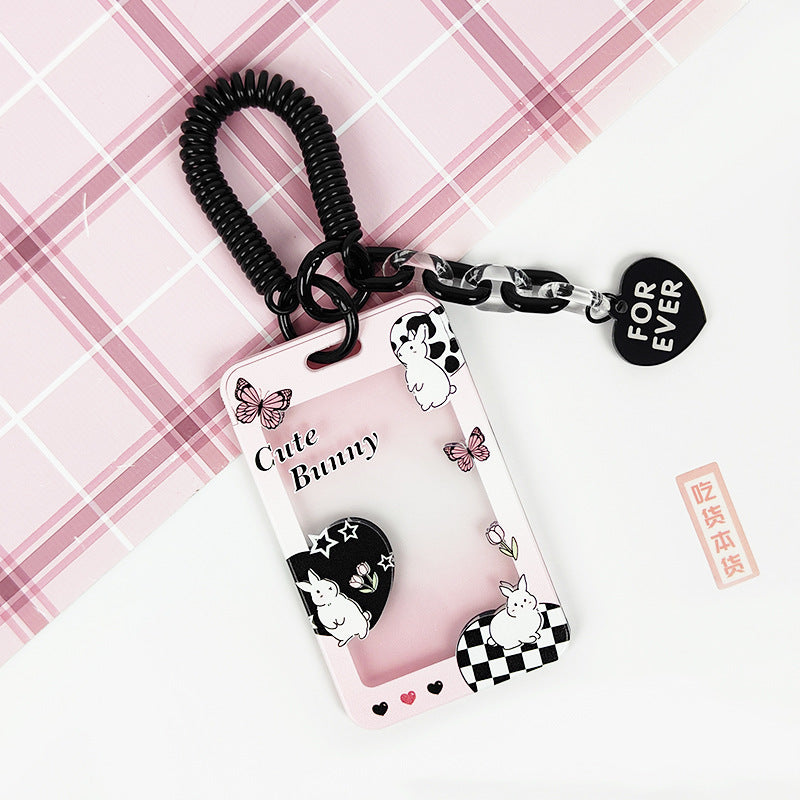 Wholesale Pull-out Card Holder Acrylic Embossed Protective Cover