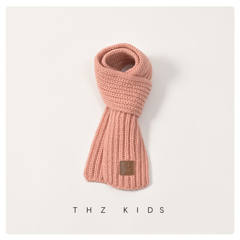 Wholesale Children's Winter Baby Soft Warm Wool Versatile Scarf