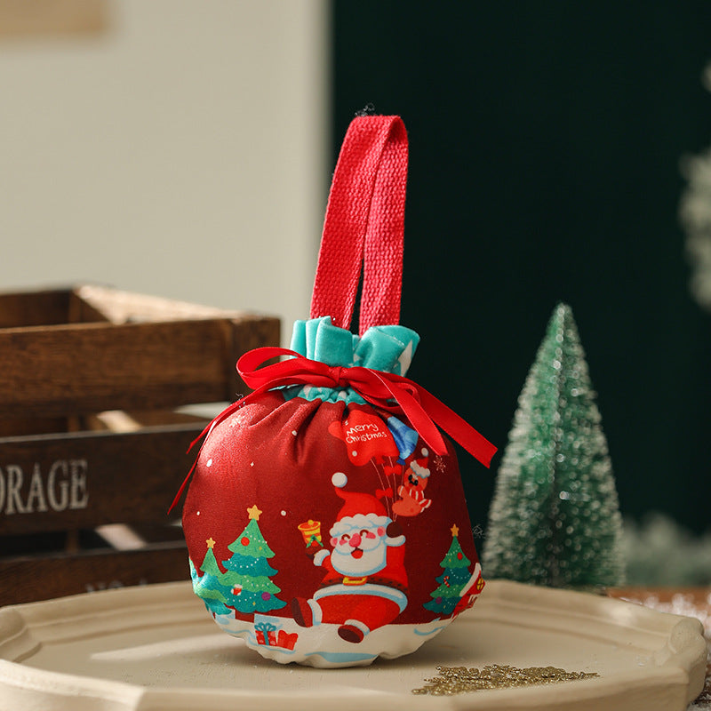 Wholesale Christmas Eve gift bag apple bag