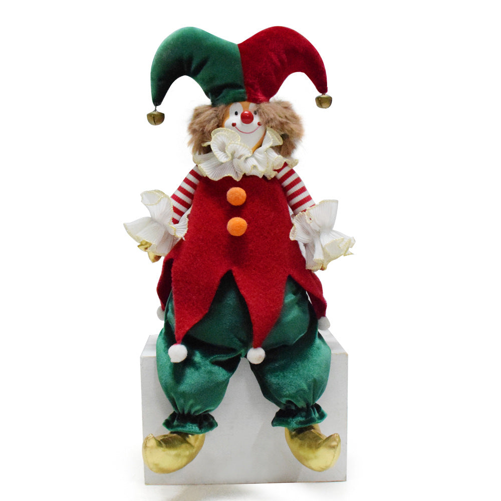 Wholesale clown figurine Christmas decoration
